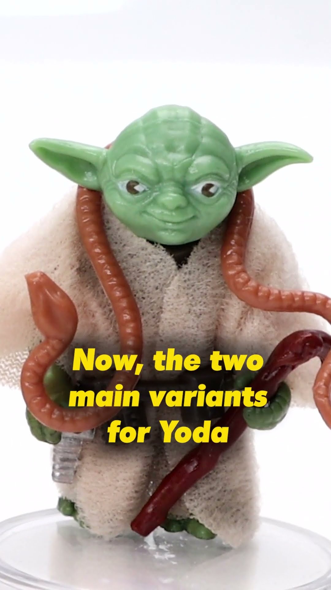 Vintage Yoda Action Figure Variants - YouTube