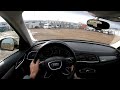 2014 Audi Q3 2.0TFSI Quattro S-tronic (170HP) POV TEST DRIVE