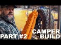 Episode 27: Mitsubishi Fuso Overland - Camper Conversion Begins! Frame Up, Windows &amp; 200L Fuel Dream