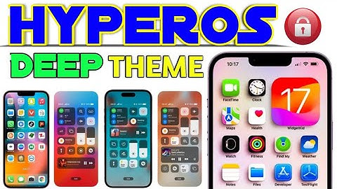 Xiaomi HyperOS New Support Themes Dynamic Island & Customized Settings With Animation | hyperos