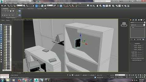 Tutorial on Modeling texturing and Lighting and interior in 3dsmax using Vray ( Part 2)