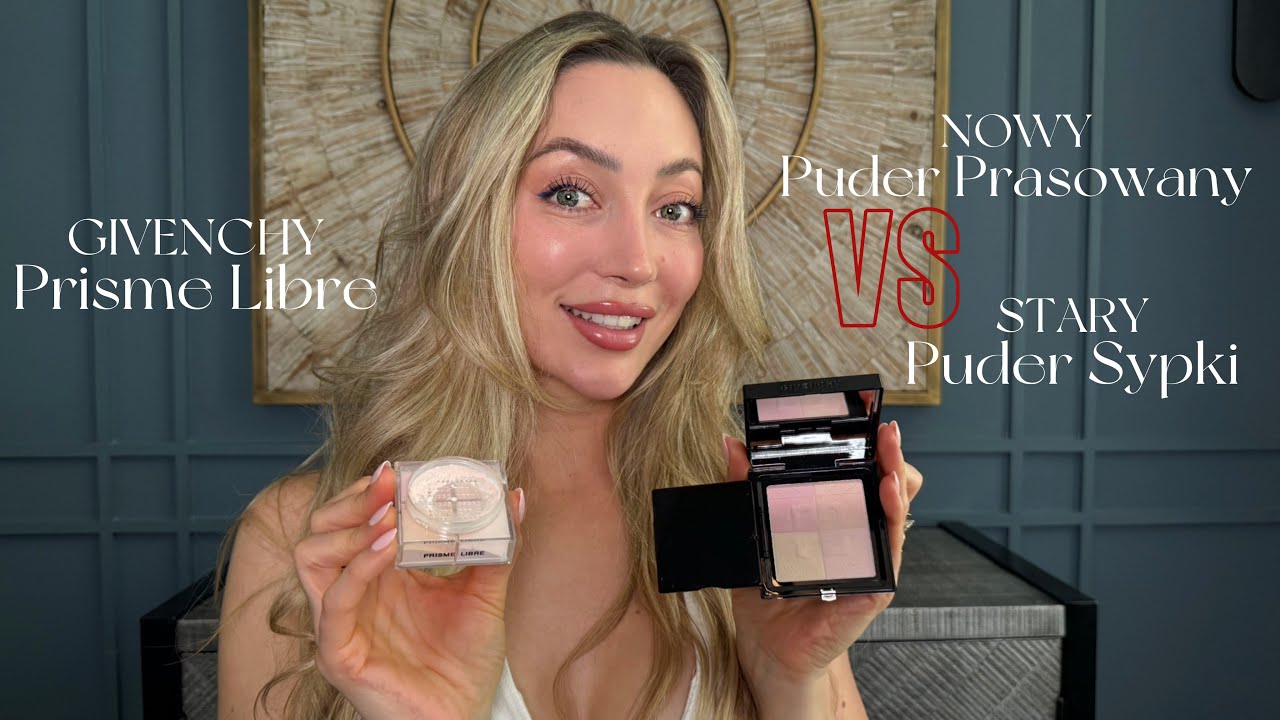 Porównajmy Pudry GIVENCHY PRISME LIBRE | Nowy Puder Prasowany VS Stary Puder Sypki | CAMILLA TRYBALA