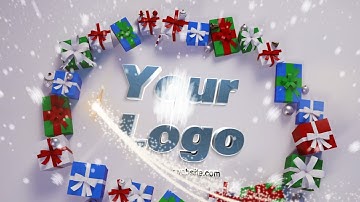 Make Amazing Christmas Intro Video with After Effects template - MakeWebVideo.com