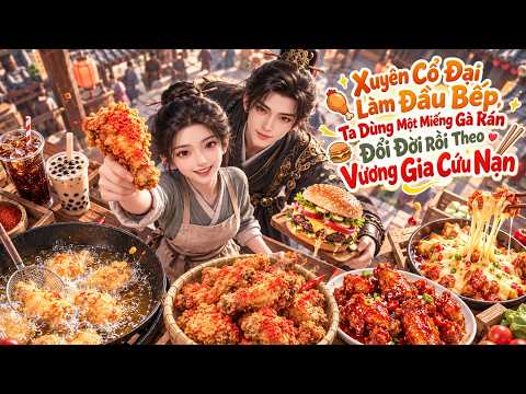Xuyên Cổ Đại Làm Đầu Bếp, Ta Dùng Một Miếng Gà Rán Đổi Đời Rồi Theo Vương Gia Cứu Nạn tập 1