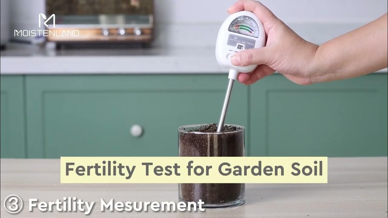 Moistenland 4IN1 soil meter testing guide YouTube