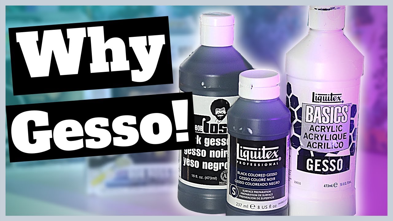 Make Your Paints Instantly Better! Use GESSO Correctly! 