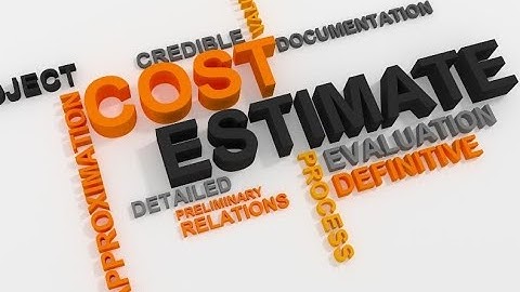 Construction Cost Estimation: Project Estimation tutorial