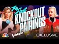 The First Knockout Pairings Are Revealed by the Coaches - The Voice Knockouts 2020