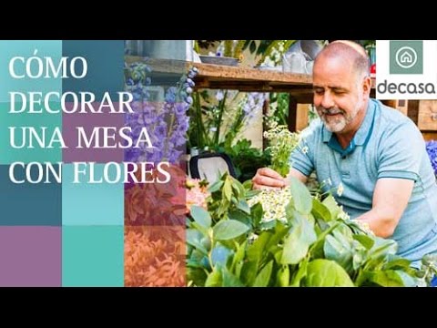 Video: Cómo Decorar Una Mesa Festiva Con Flores