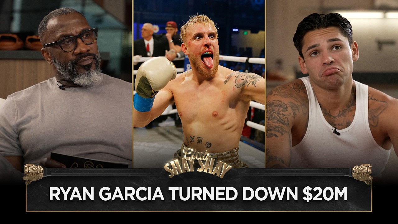 Ryan Garcia Turned Down $20M To Fight Jake Paul I CLUB SHAY SHAY, on YouTube