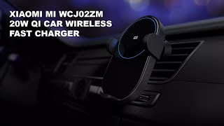 Xiaomi Mi WCJ02ZM 20W Qi Car Wireless Charger with Intelligent Infrared Sensor