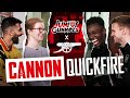 Eddie Nketiah &amp; Rob Holding | Cannon Members Quickfire Questions