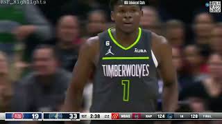 Anthony Edwards  30 PTS 7 REB: All Possessions (2022-12-31)