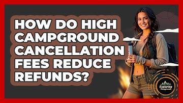How Do High Campground Cancellation Fees Reduce Refunds? - Exploring Campgrounds