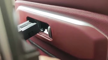 Original installing of Android headrest monitor in BMW X5/X6X7