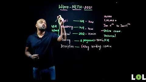WIPRO NLTH - 2021 | Orientation Class | ABHILASH VARMA