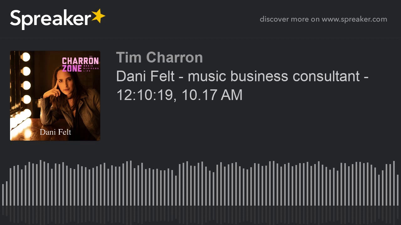 Dani Felt - music business consultant