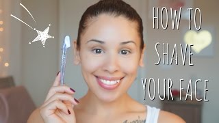 How To Shave Your Face | An Esthetician