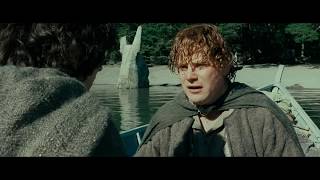 Сэм не позволяет Фродо уплыть одному. HD