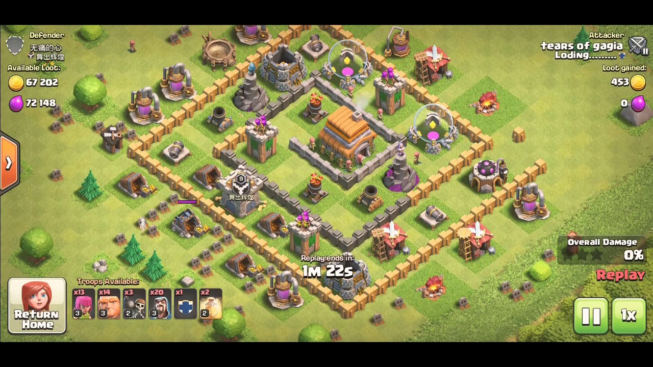 Best attack in th 6 base - YouTube.