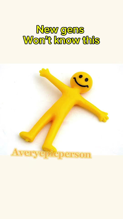 Yellow stretchy man #nostalgia #shorts #sad #2017 #2025