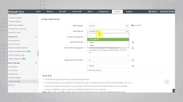How to configure mail/SMS server in ADAudit Plus