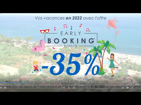 Pub TV HOMAIR VACANCES 2022 ? : jusqu'à -35% sur vos vacances en camping !