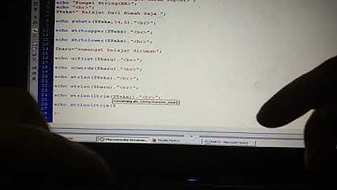 Fungsi Standar Program PHP
