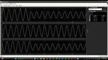 Three phase fault anaylis using Matlab