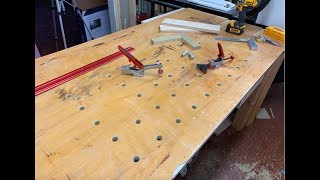 How To Drill Bench Dog Holes
