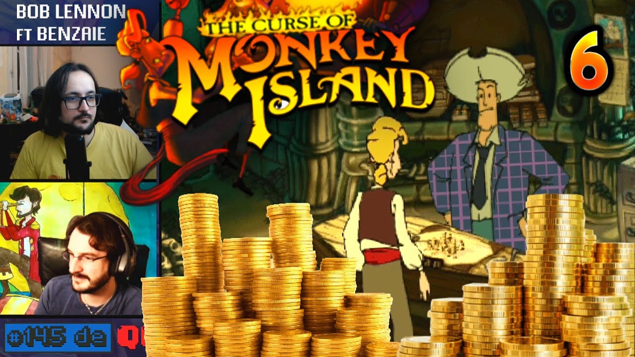 FRAUDE A L'ASSURANCE !! 290 de QI- Monkey Island 3 – Ep.6 avec Bob & Benzaie