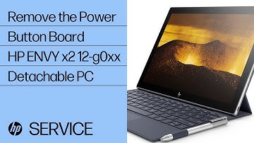 Remove the Power Button Board | HP ENVY x2 12-g0xx Detachable PC | HP