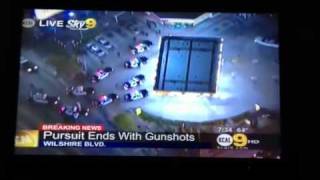 Carjacking suspect killed by LAPD on live TV pursuit