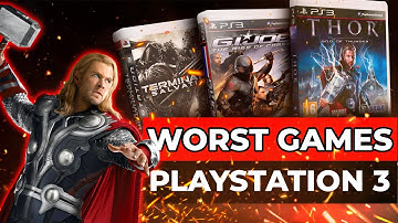 The WORST PLAYSTATION 3 Games EVER!