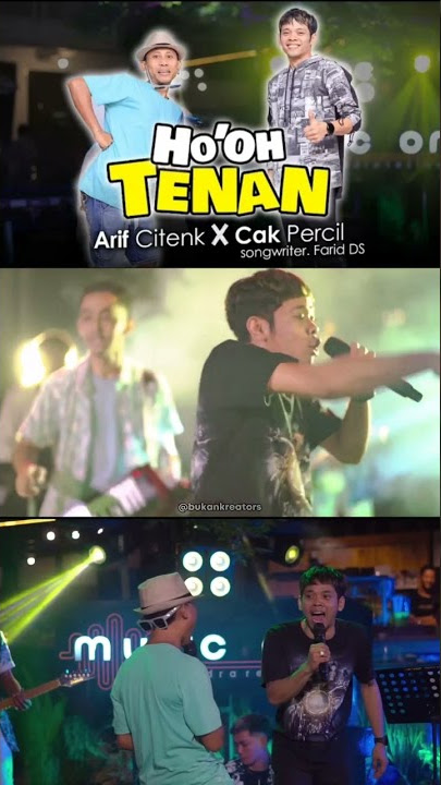 Ho'oh Tenan - Cak Percil X Arif Citenk (ojo nesu nesu terus) #Shorts