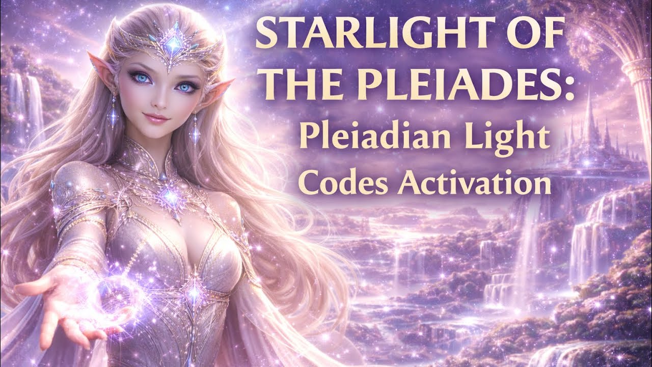 STARLIGHT OF THE PLEIADES 🌟 Pleiadian Light Codes Activation | Heart Healing