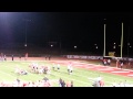 Evan Markowitz - 32 Yard Field Goal - Crown Point Bulldogs vs Michigan City 10/18/2013