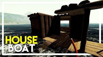 The Forest (1.0 Update) Multiplayer Gameplay - Part 8: House Boat!