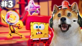 SPONGEBOB LAWAN SANDY KARATE? - SpongeBob SquarePants: The Cosmic Shake #3