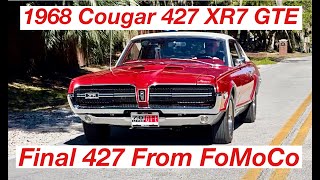 Cat With Claws: '68 427 Cougar XR7 GTE