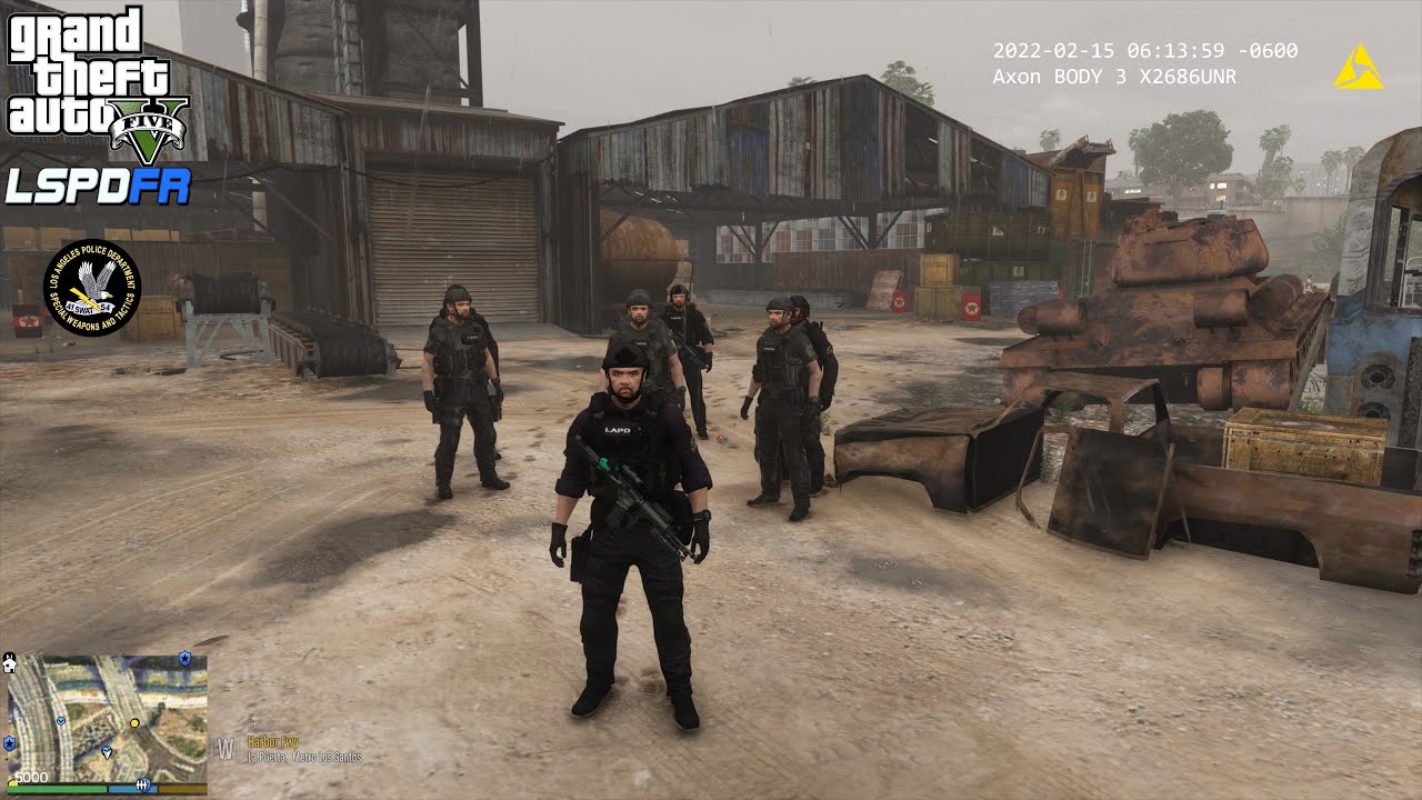 GTA V - LSPDFR 0.4.9🚔 - LSPD/LAPD - SWAT Team Operation - High-Risk Warrant Raid | Shootouts - 4K