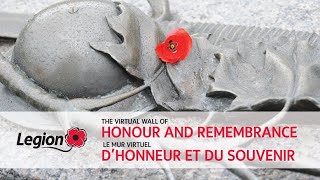 2025 Virtual Wall of Honour and Remembrance