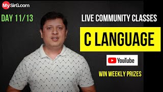 do while, for and break in C Language| Community LIVE Class | Day-11
