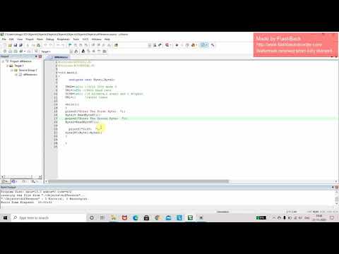 PROGRAM TO SUBTRACT 8-BIT NUMBER.