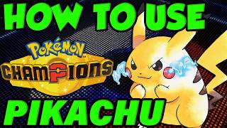 How To Use Pikachu In Pokemon Champions Pikachu Moveset Guide Best Pikachu Builds
