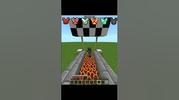 Magma block vs armour (Sigma boy)#minecraft #shorts #sigmaboy