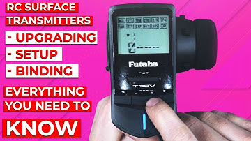 RC FUTABA & SPEKTRUM BEST SURFACE RADIOS | HOW TO BIND | HOW TO SETUP
