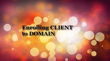 enrolling client to domain / Computer System Servicing NCII-COC3-COC4
