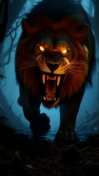 Horror Lion . . . #scary #horrorstories #creepy #ghost