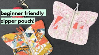 How to sew a butterfly bag - beginner friendly!